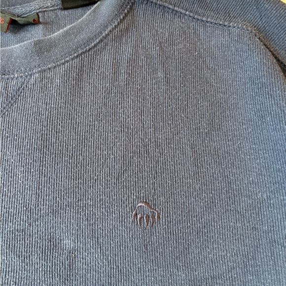 Wolverine Navy Tonal Logo Pullover Crewneck Large - Picture 5 of 6